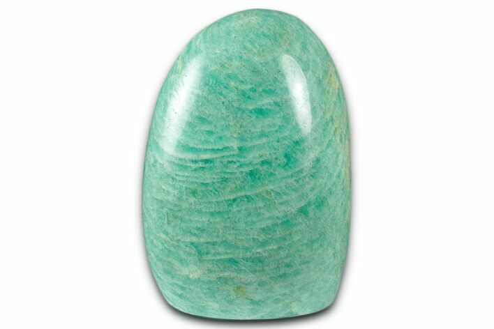 Free-Standing Chatoyant Polished Amazonite - Madagascar #349361